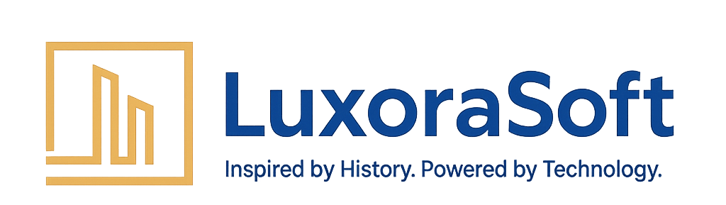 LuxoraSoft Logo